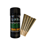 Azishe Triple Cheese Veganic Cannabis Pre-Rolls 5-Pack