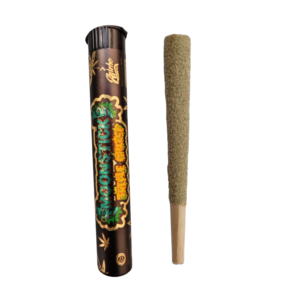 Azishe Triple Cheese Moonstick – Triple-Infused Pre-Roll (1.2g Flower, Kief, Distillate |45–50% THC)