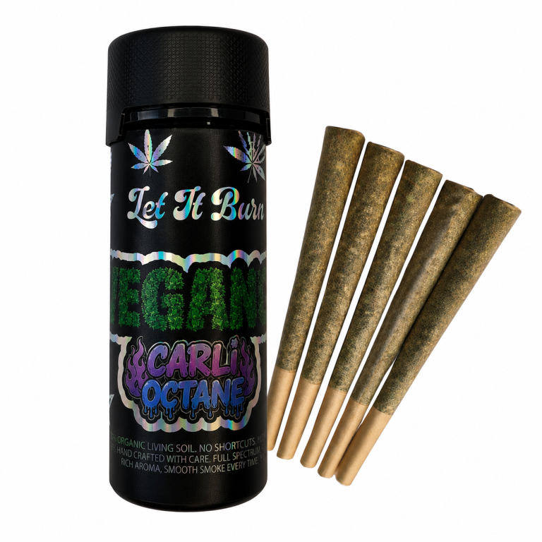 Azishe Cali Octane Veganic Cannabis Pre-Rolls 5-Pack South Africa
