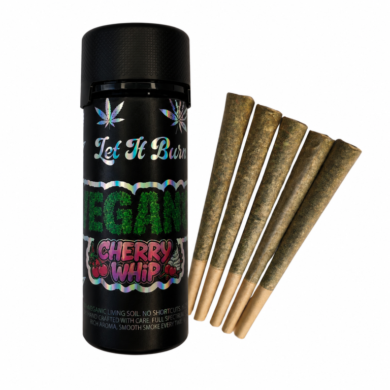 Azishe Cherry Whip Veganic Cannabis Pre-Rolls 5-Pack South Africa