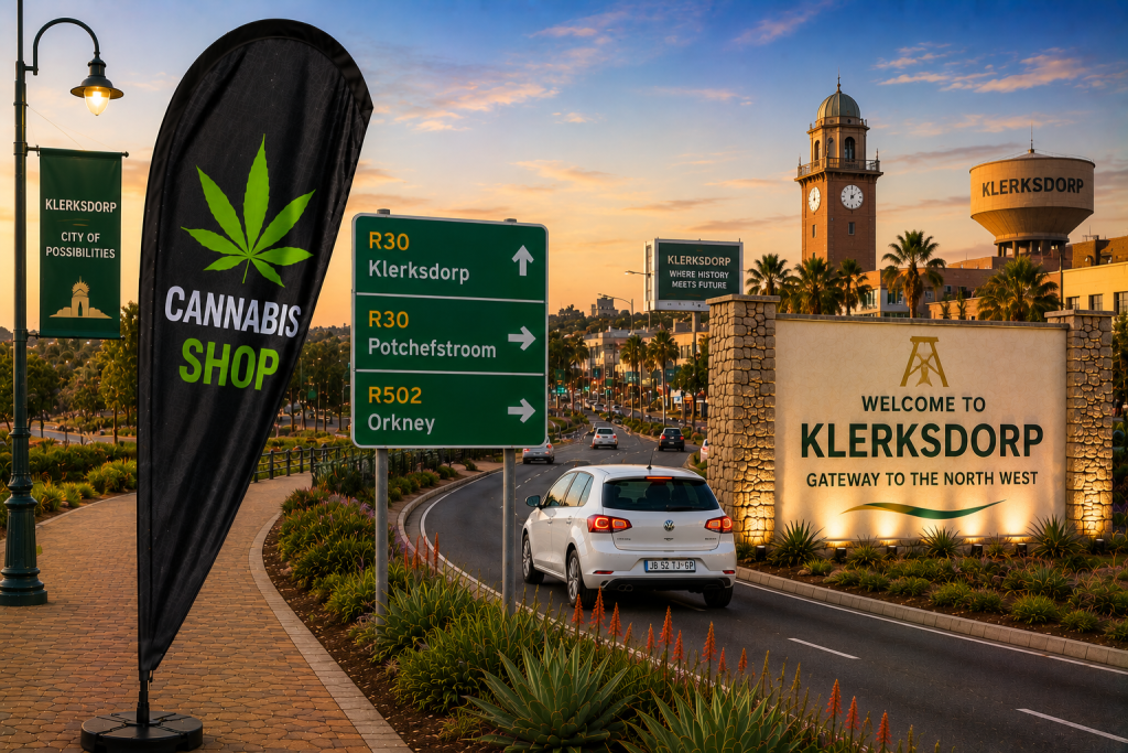 Cannabis delivery to Klerksdorp and the North West &mdash; Amazol cannabis courier service
