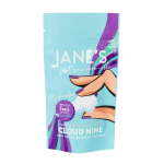 Jane's Edibles Clouds marshmallow jellies pouch with 10 cloud sweets totalling 50mg THC