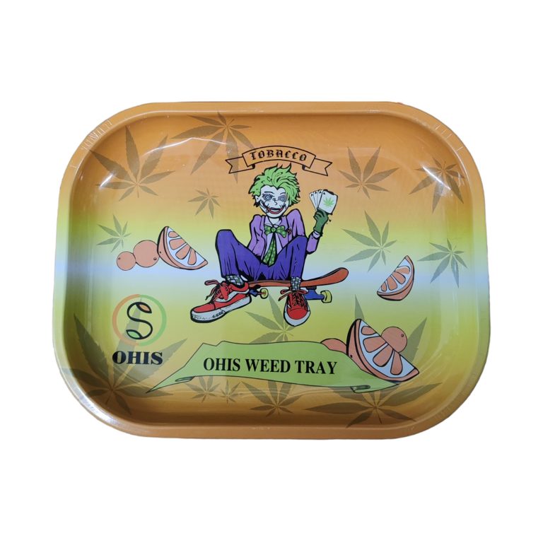 OHIS Joker Citrus weed rolling tray