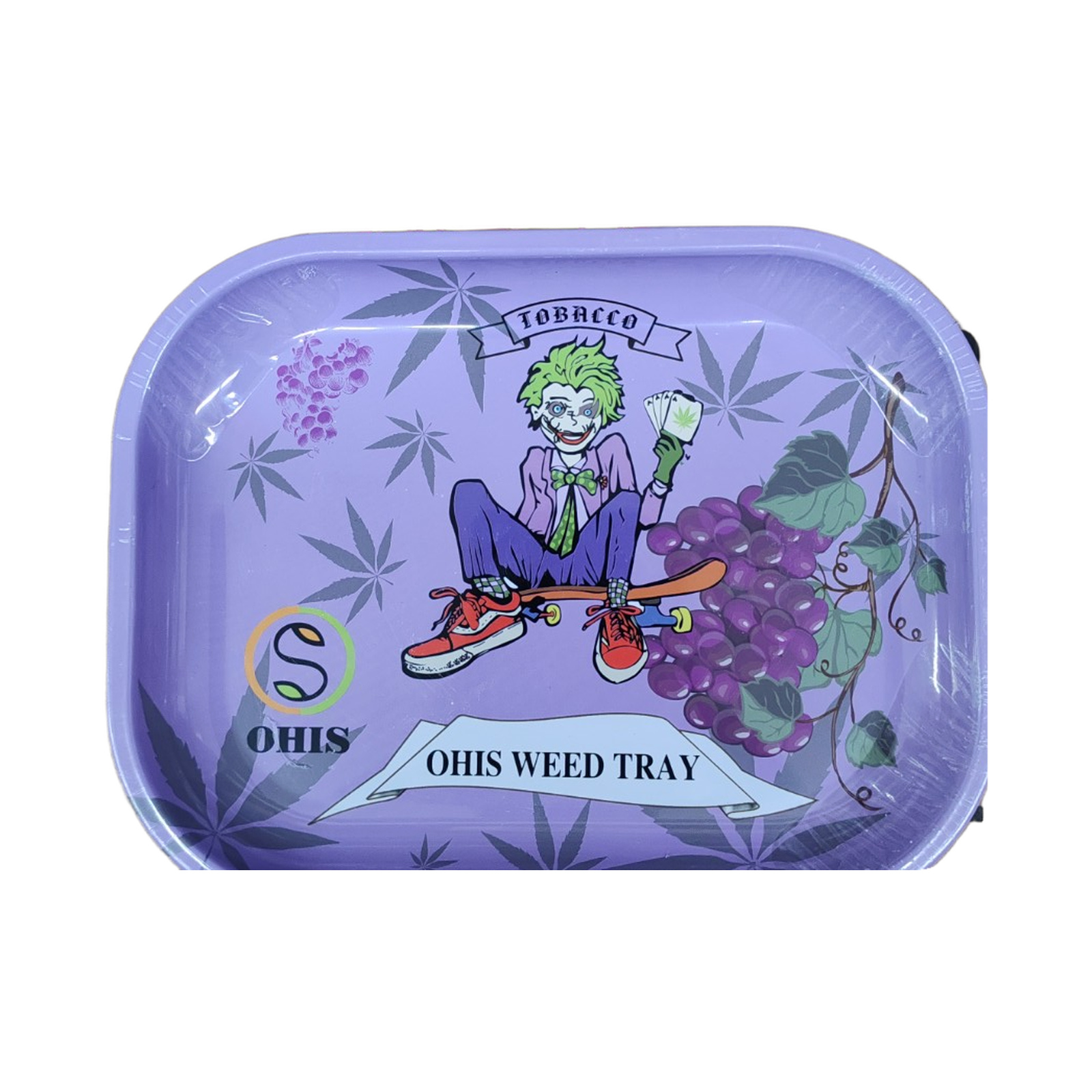 OHIS Joker Purple Grape weed rolling tray